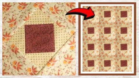 How to Make a Square On-Point Quilt Block for Beginners | DIY Joy Projects and Crafts Ideas