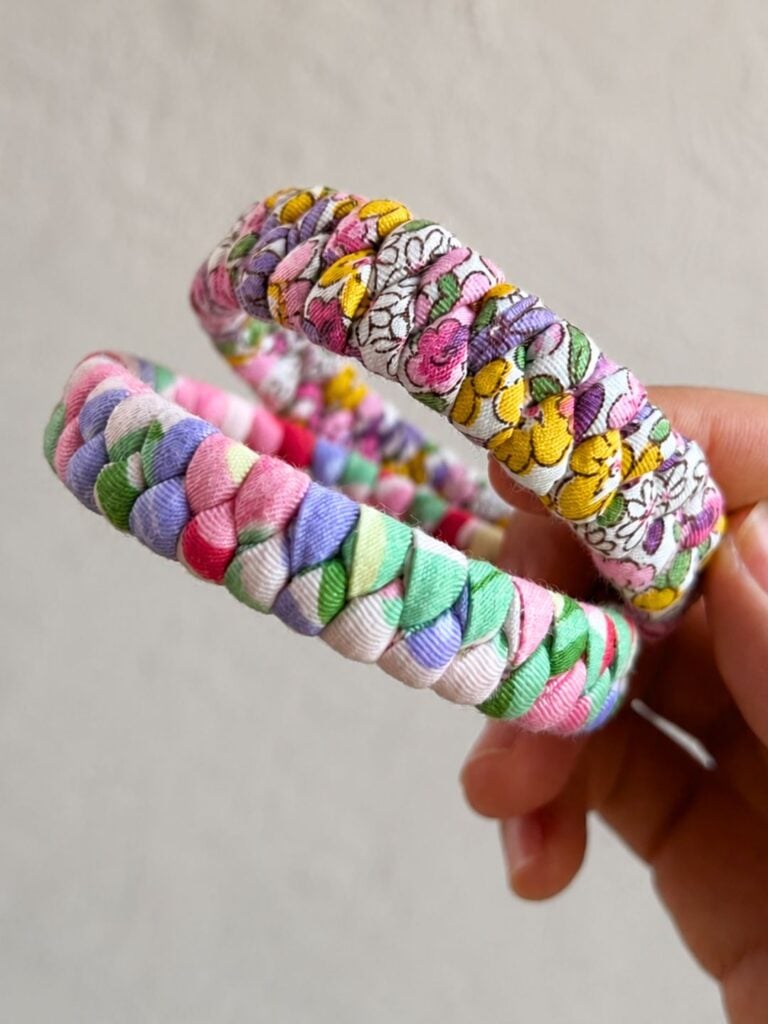 How to make fabric bracelets