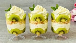Kiwi Dessert Cups Recipe