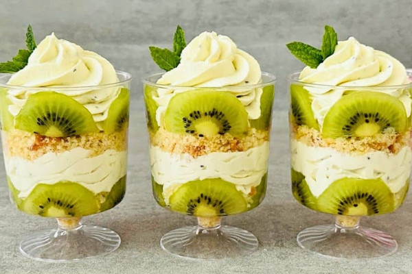 Kiwi Dessert Cups Recipe