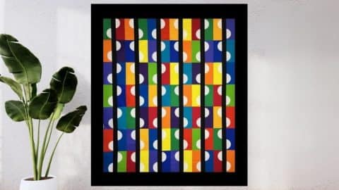 Marble Motion Quilt (Modern Design With Only 2 Seams) | DIY Joy Projects and Crafts Ideas