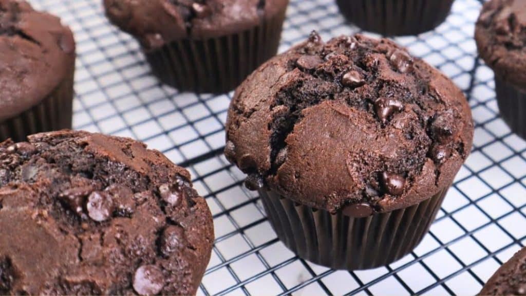 Moist Double Chocolate Muffins (1)