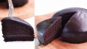 No-Bake Super Moist and Soft Chocolate Cake
