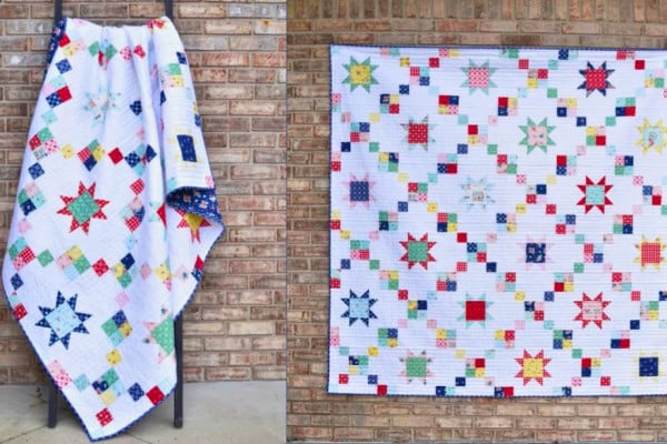 Star Chain Layer Cake Quilt Pattern
