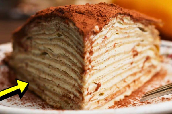 Tiramisu Mille-Crepe