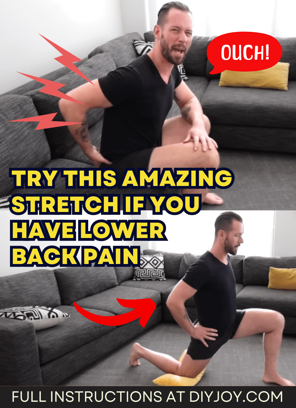 Try This Amazing Stretch If You Have Lower Back Pain