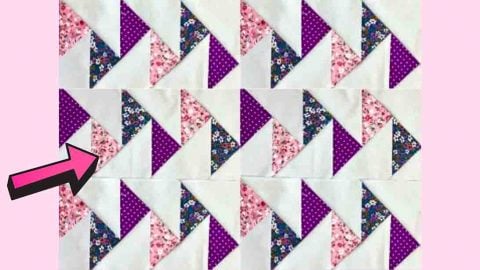 Block Geese Quilt for Beginners | DIY Joy Projects and Crafts Ideas