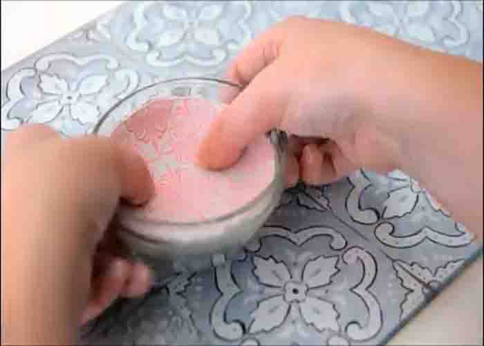 DIY Stamped Air Dry Clay Bowls - Alice and Lois