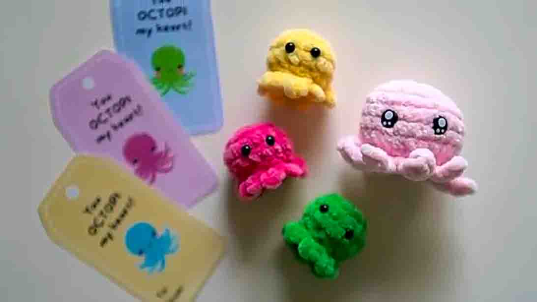 DIY No-Sew Octopus Crochet Tutorial | DIY Joy Projects and Crafts Ideas