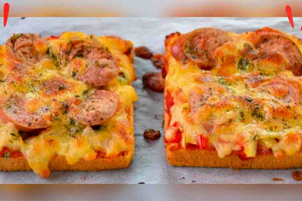 Easy Pizza Toast Recipe