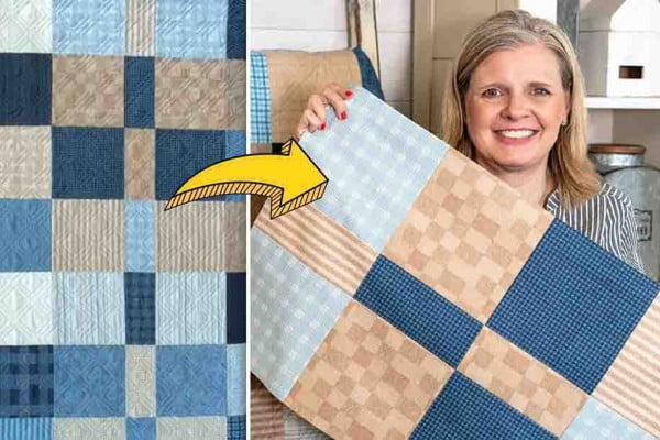 Fat Eighth Flip Quilt Tutorial