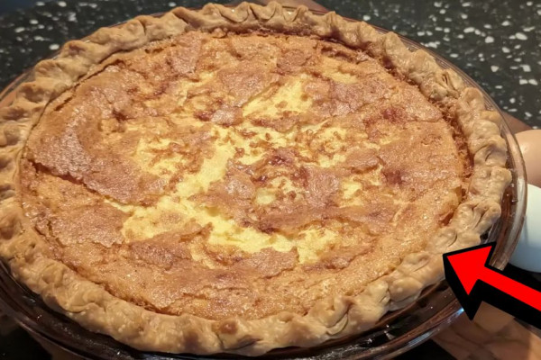 1880 Vintage Deep Dish Custard Pie Recipe