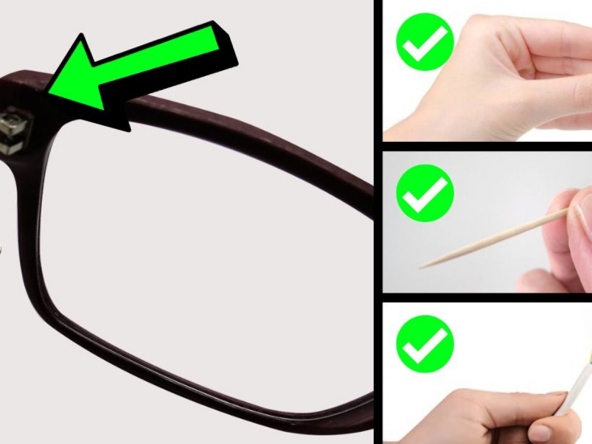 How to get rid of scratches on glasses