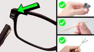 3 Ways to Fix Broken Eyeglasses Arm Without Screw