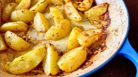 Baked Greek Lemon Potatoes Recipe | DIY Joy Projects and Crafts Ideas