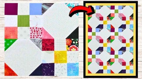 Beginner-Friendly Scrap Buster Quilt Block Tutorial | DIY Joy Projects and Crafts Ideas
