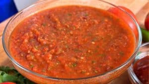 Best Mexican Restaurant Salsa Roja Recipe