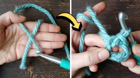 Crochet Tip for Beginners: Magic or Chain Ring Tutorial | DIY Joy Projects and Crafts Ideas