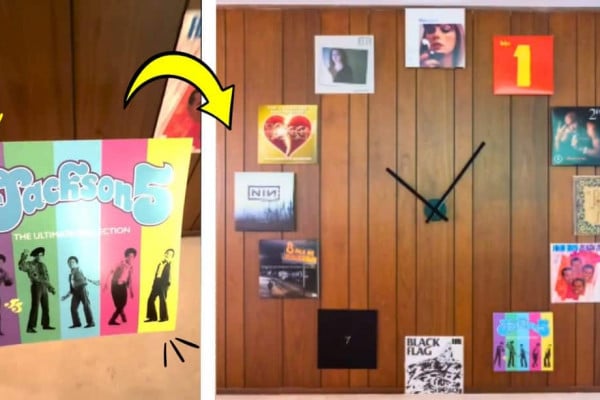 DIY Clock Home Decor For Music Lovers