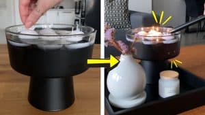 DIY Floating Candles Decor