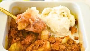 Easy-to-Make Apple Brown Betty for Two