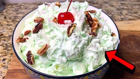 Quick & Easy Pistachio Pudding Salad Recipe | DIY Joy Projects and Crafts Ideas