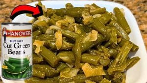 Easy Southern Country Style Green Beans Recipe