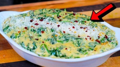 Easy Steakhouse Copycat Creamed Spinach Recipe | DIY Joy Projects and Crafts Ideas