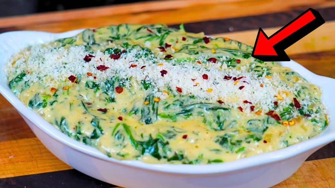 Easy Steakhouse Copycat Creamed Spinach Recipe | DIY Joy Projects and Crafts Ideas