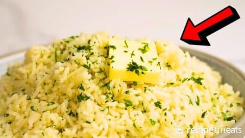 Easy & Tasty Garlic Butter Rice Recipe | DIY Joy Projects and Crafts Ideas