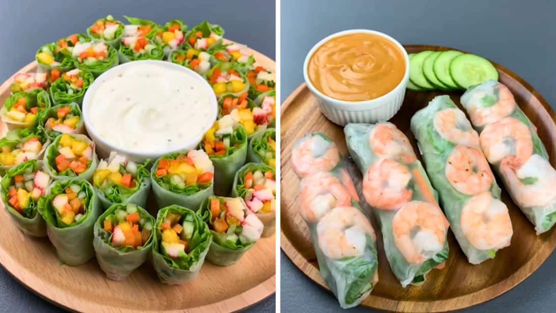 Fresh Spring Roll Ideas | DIY Joy Projects and Crafts Ideas