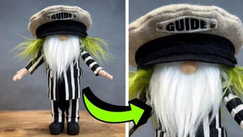 How to Make a DIY Beetlejuice Gnome | DIY Joy Projects and Crafts Ideas