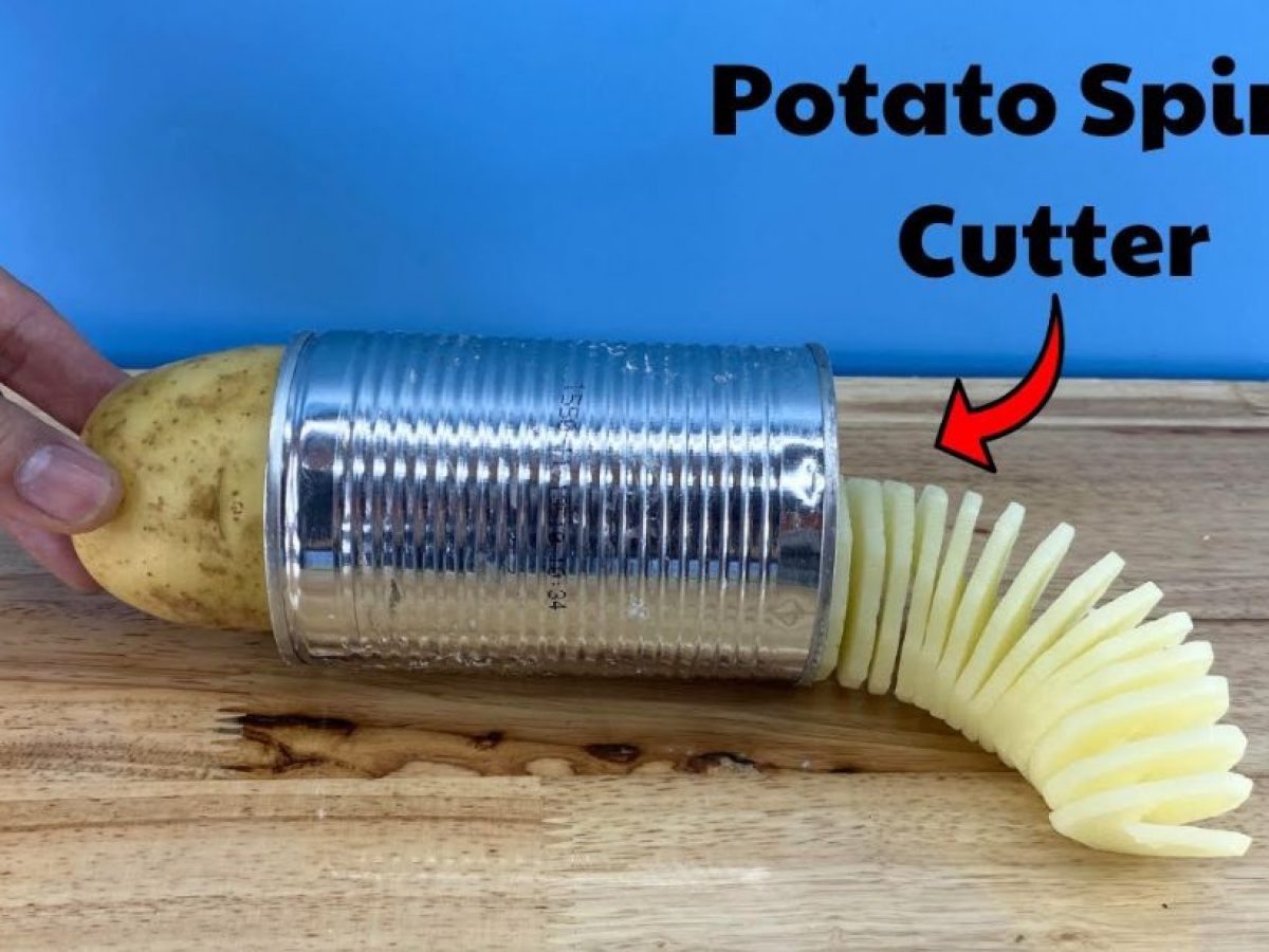 How to Make a Spiral Potato Cutter