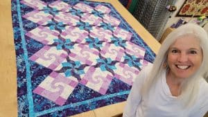 How to Make an Ocean Currents Quilt Block