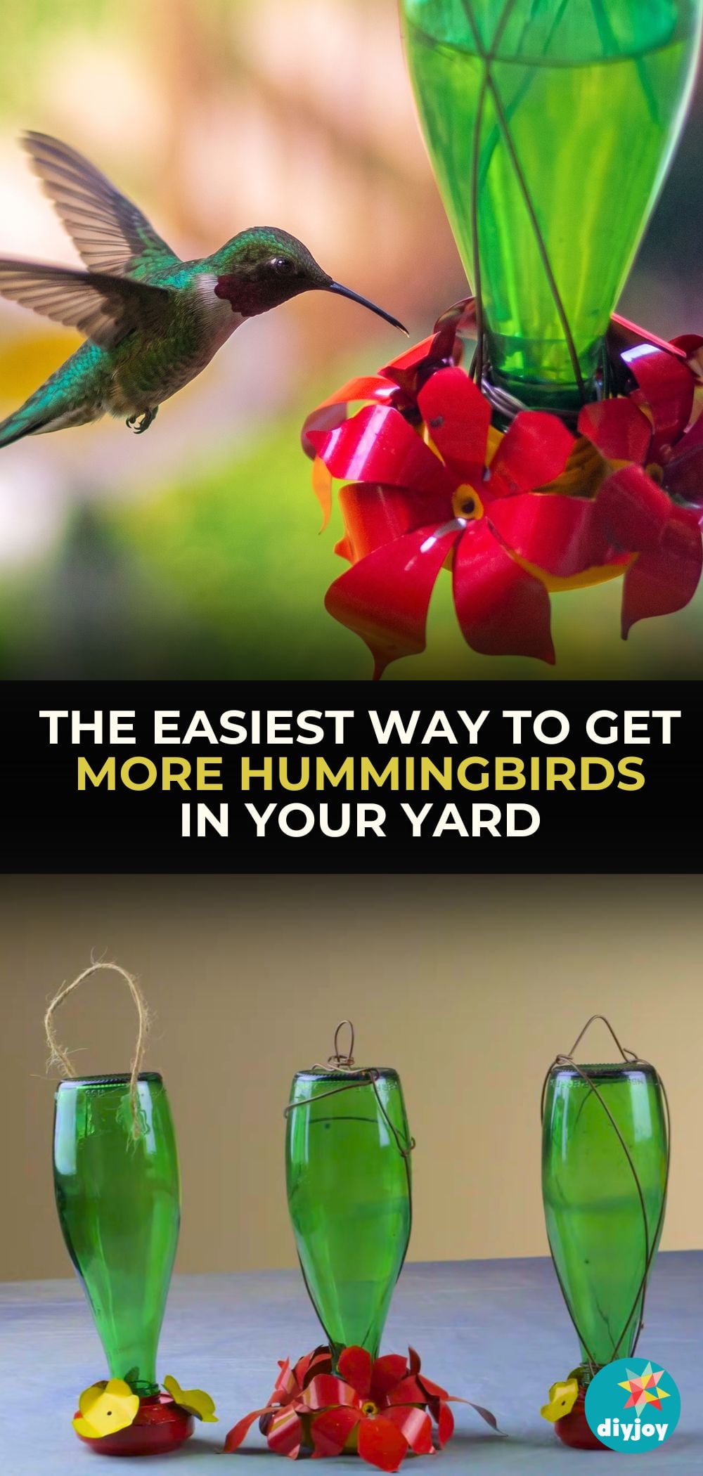 Hummingbird Feeder tutorial