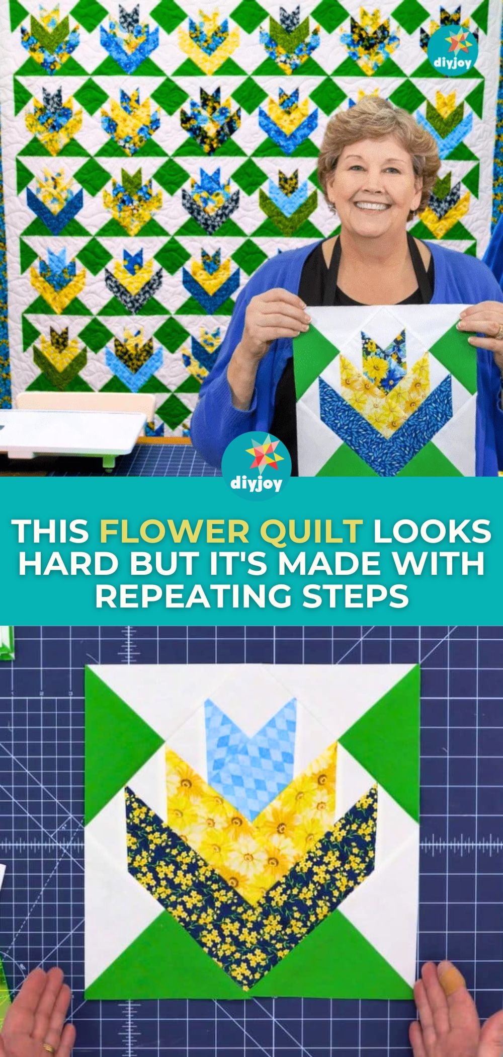 Mountain Lily Quilt Pattern With Jenny Doan