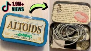 Old Altoids Tin Transformed Into DIY Wallet