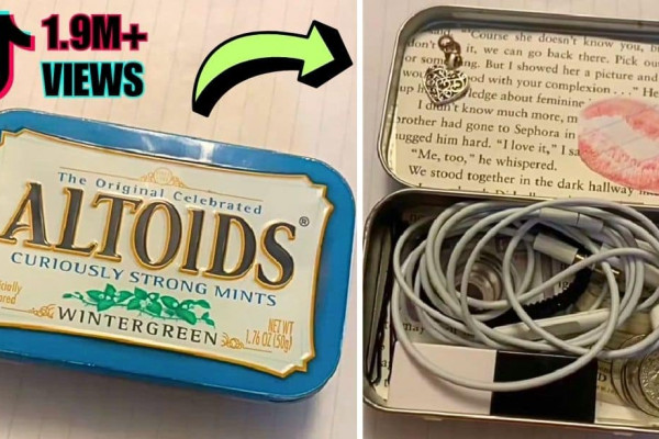 Old Altoids Tin Transformed Into DIY Wallet