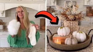 Quick & Easy 5-Minute DIY Sock Pumpkin Tutorial