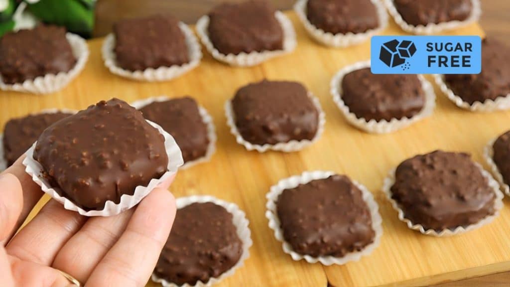 Quick and Easy No-Bake Chocolate Dessert (No-Sugar)