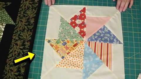 Stack and Whack Quilt Using Turnovers | DIY Joy Projects and Crafts Ideas