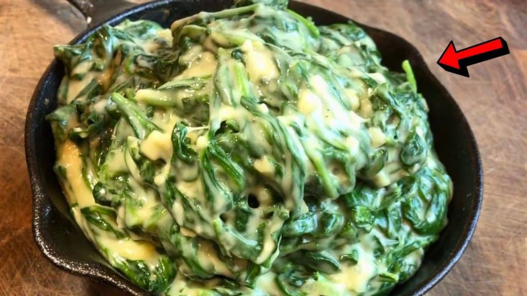 Steakhouse Creamed Spinach