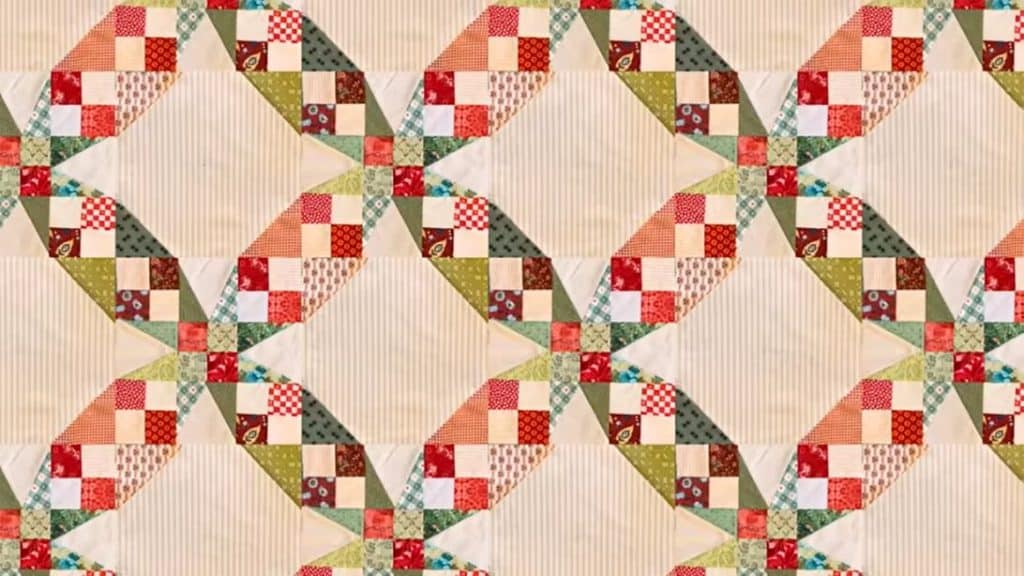 Tennessee Waltz Quilt (Fabric Scrap Buster)
