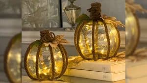 TikTok DIY Pumpkin Lantern Décor Idea