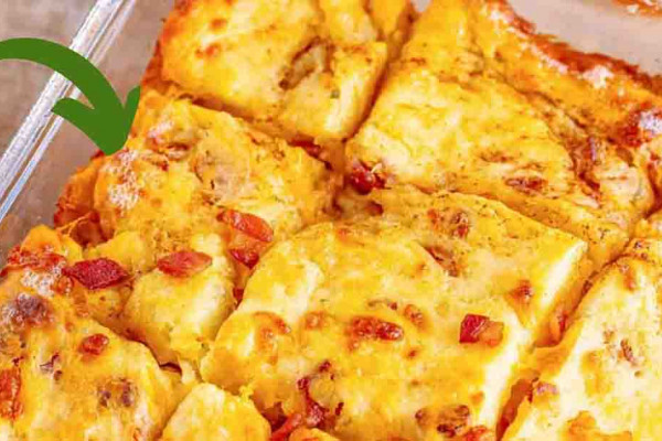 Bacon Cheddar Ranch Butter Swim Biscuits