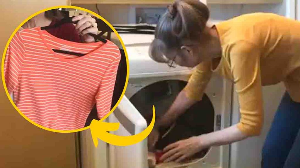 Best Hack for Wrinkle-Free Laundry