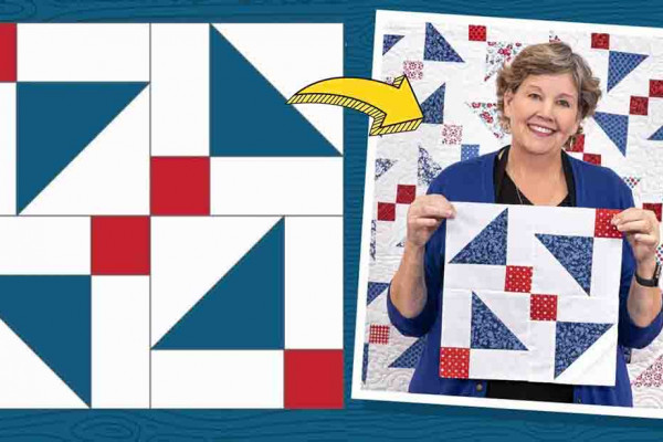 Disappearing Shoofly Quilt Tutorial