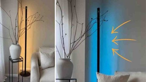 DIY LED Corner Lamp Tutorial | DIY Joy Projects and Crafts Ideas
