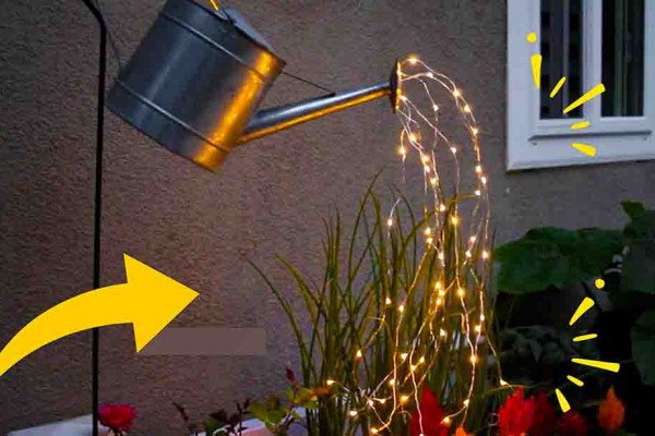 DIY Watering Can with Lights Tutorial