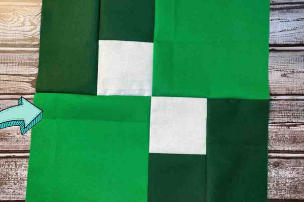 Four-Patch Variation Quilt Block Tutorial